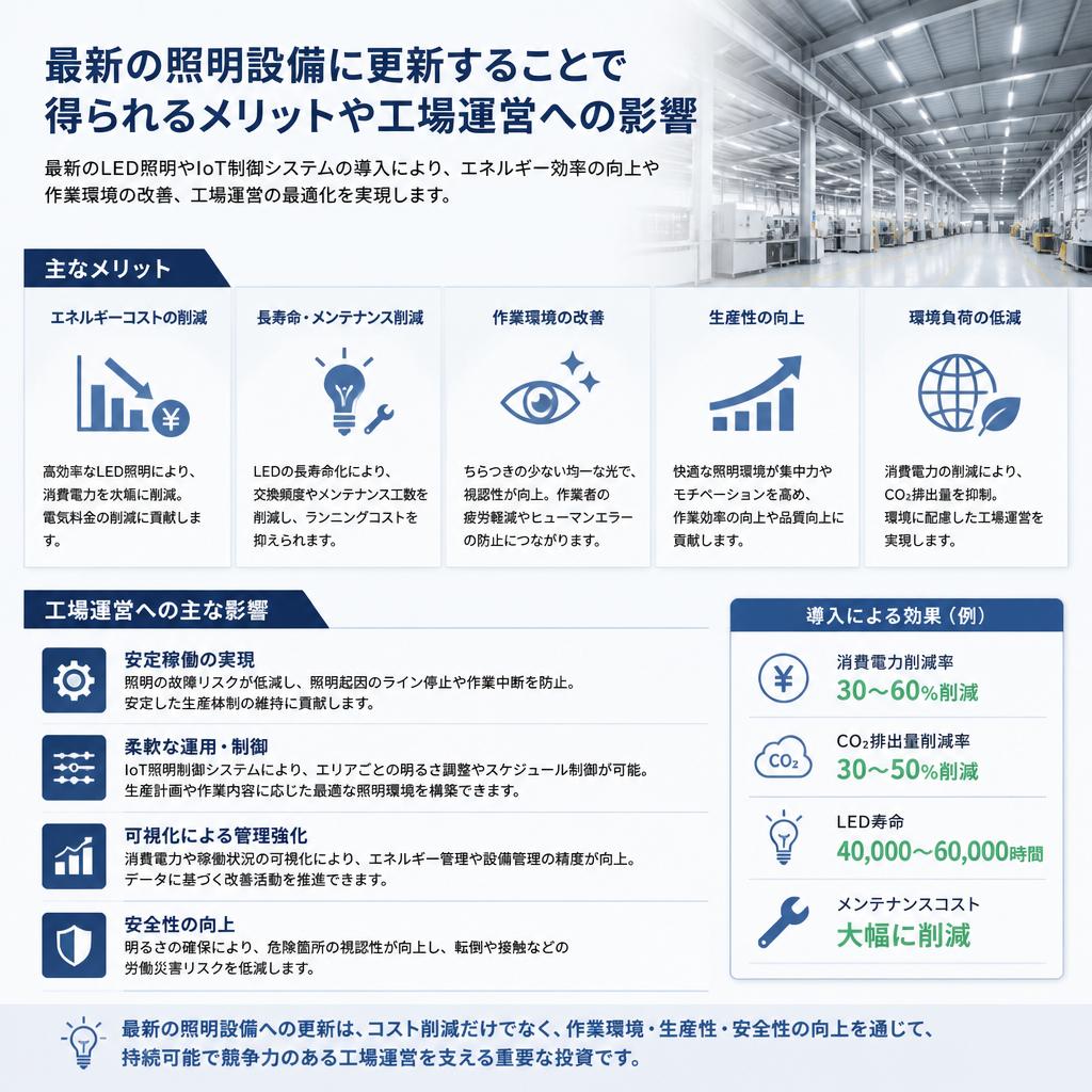 4. 照明設備の更新がもたらすメリット
