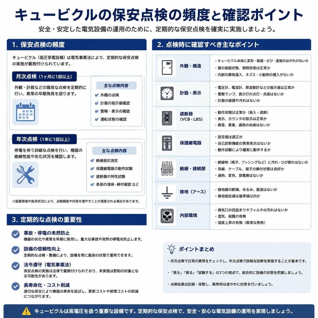 4. 点検の頻度と内容