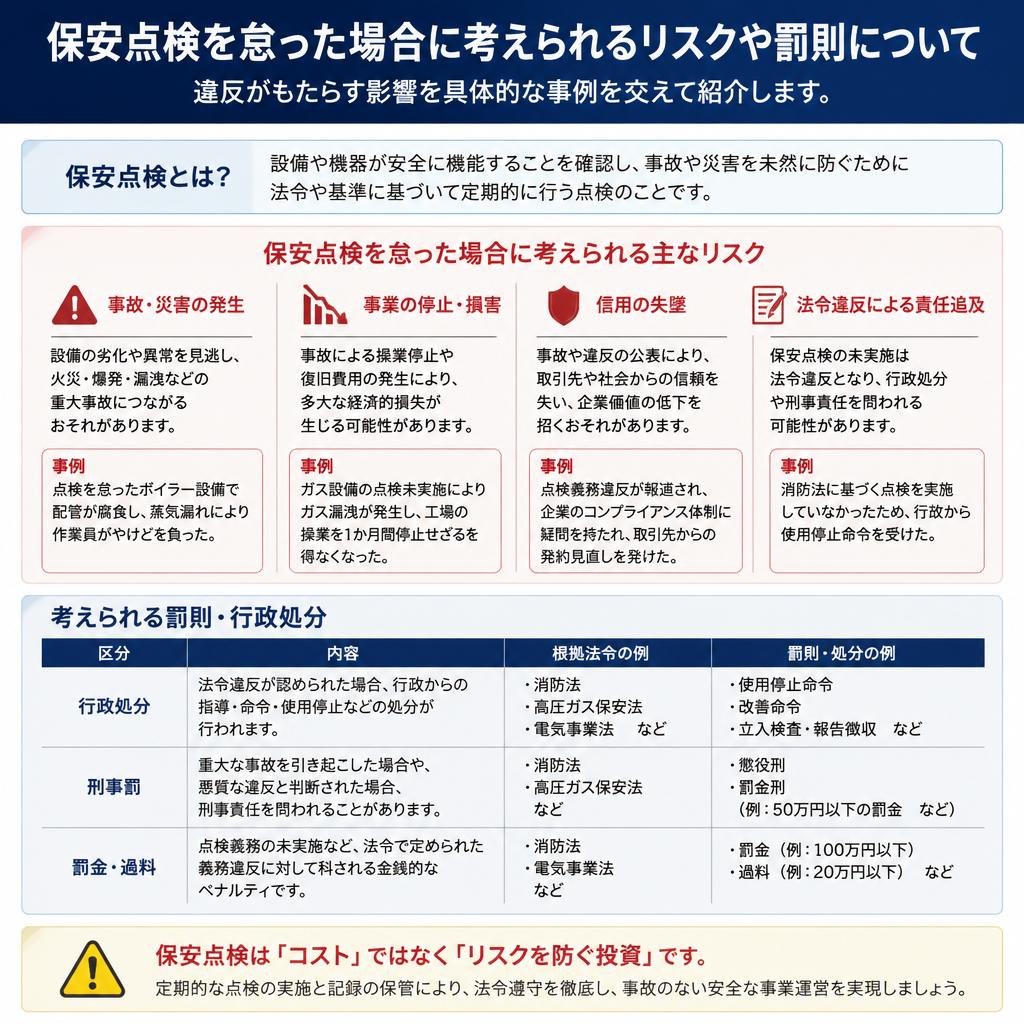 5. 違反時のリスク