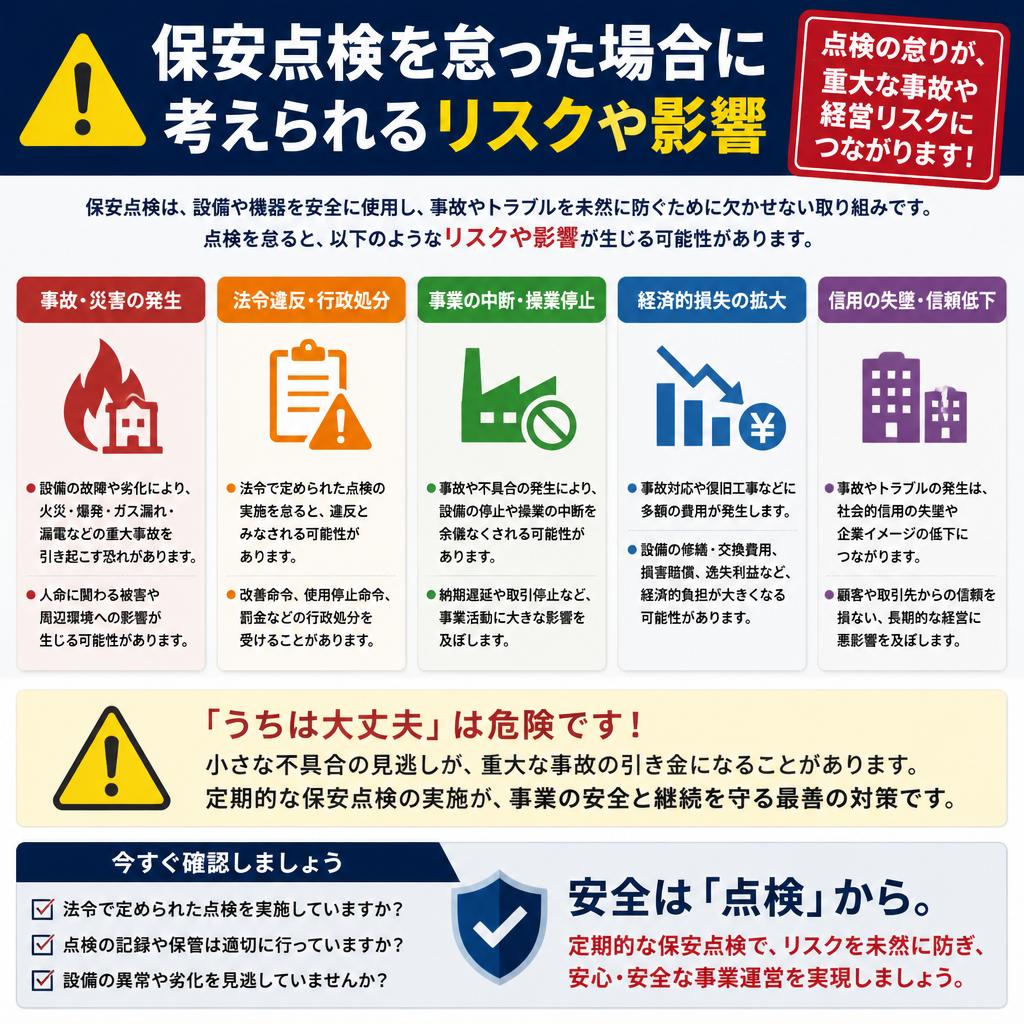 違反時のリスク