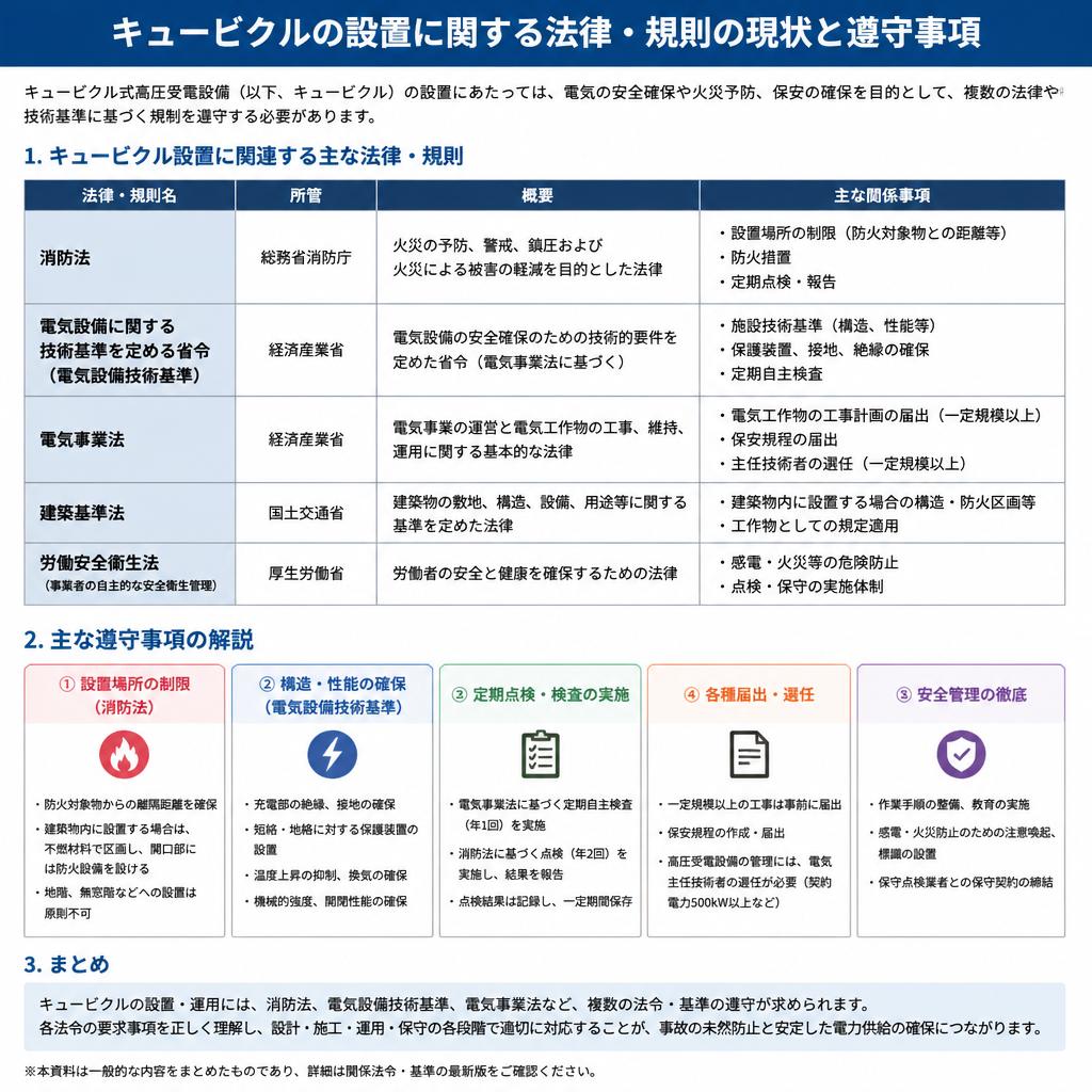 関連する法律・規則