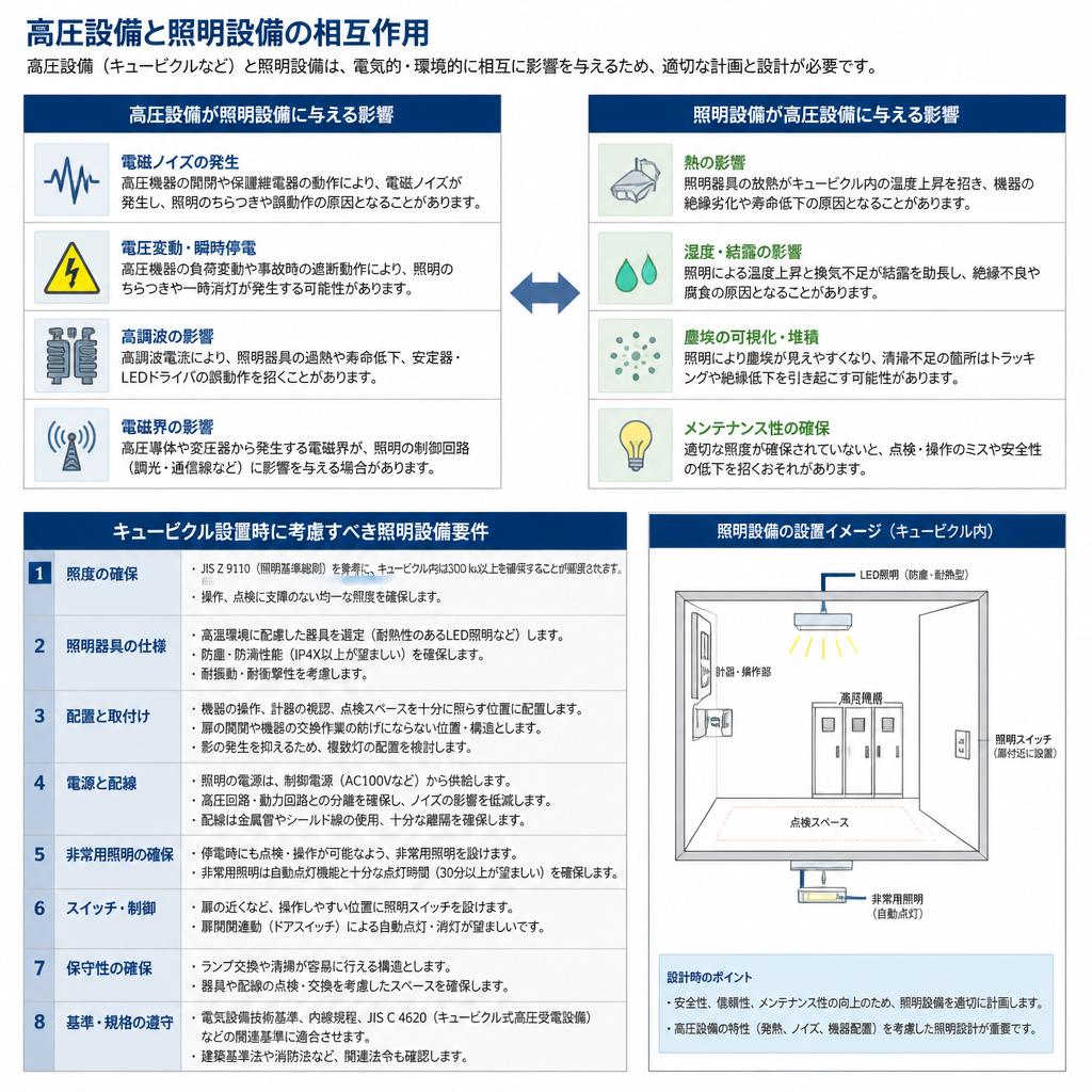 照明設備との関連性